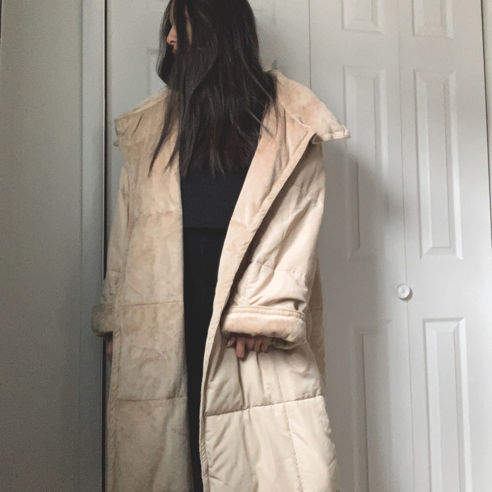 Puffer Blanket Midi Coat